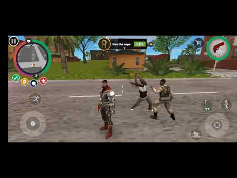 rope hero vice Town l old man vs solider