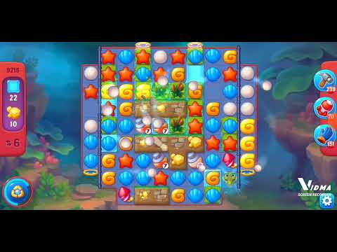 Fishdom. 9215 hard level no boosters and diamonds. 11 moves