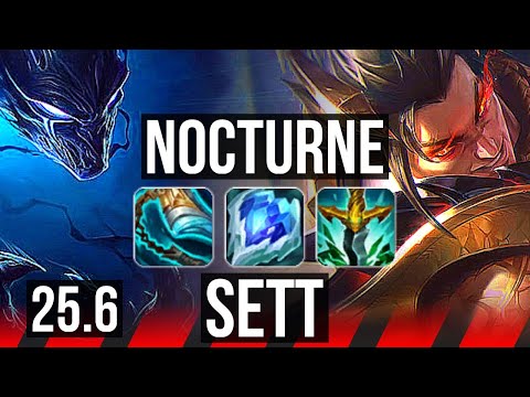 NOCTURNE vs SETT (TOP) | KR Master | 25.6