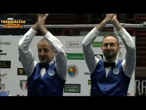 PREMIAZIONE CAMPIONATO MONDIALE BILIARDO 2019 PISTOIA @TREDICALCIO