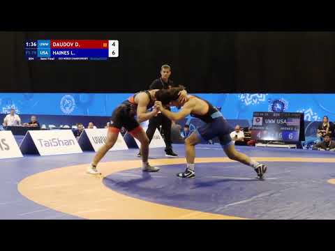 FS 79KG Semi Final | Davud Daudov (Uww) Vs Levi Haines (Usa) | U23 World Championship 2025
