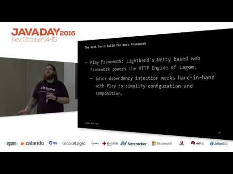 JavaDay Kyiv 2016: Lightbend Lagom: Microservices “Just Right" (Brendan McAdams)