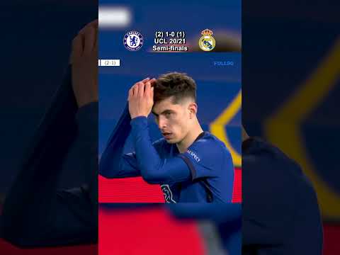 Chelsea vs Real Madrid UCL 20/21.🔥