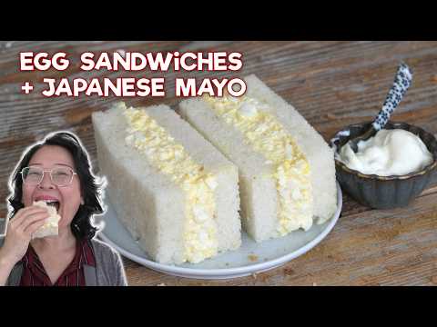 Irresistible Egg Sandwiches (Tamago Sando) with Japanese Mayo