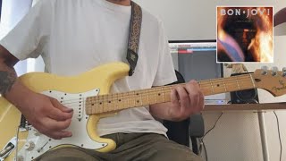The Hardest Part Is the Night - Bon Jovi (Guitar cover by Jesper)