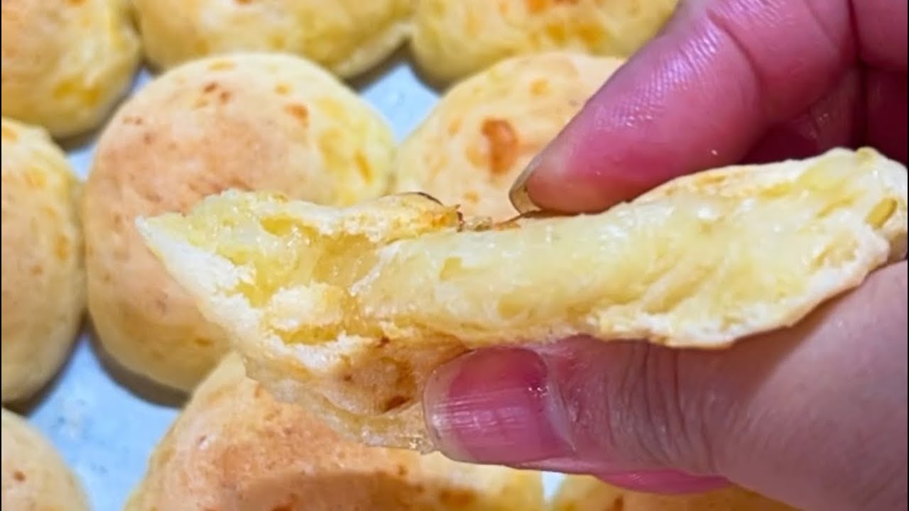 PÃO DE QUEIJO COM BATATA E ÁGUA #viral#food#