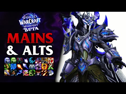 Mains and Alts Tier List for WoW Midnight
