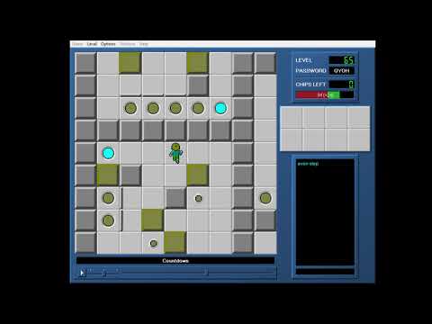 CCLP3 level 65 solution - 70 seconds