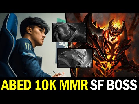 ABED 10k SHADOW FIEND — No Escape with Beautiful Ulti Plays Dota 2