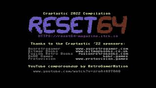 COMMODORE 64 =+ 2022 Reset64 4kb 'Craptastic' Game Compo