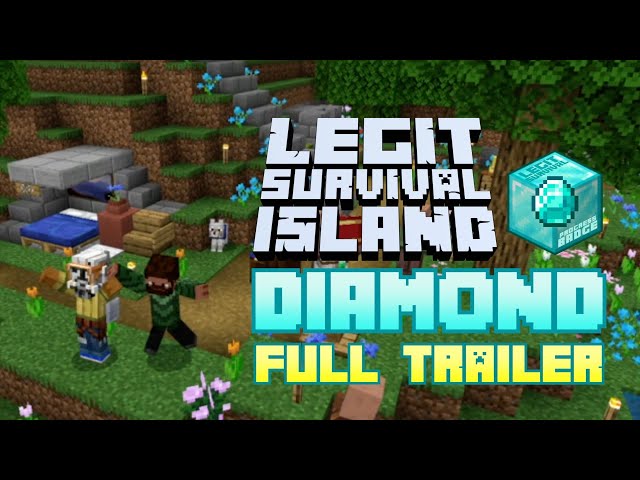 Legit Survival Island DIAMOND Edition Minecraft Map