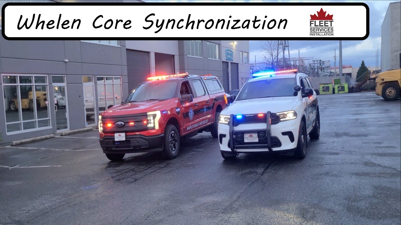 Whelen Core Synchronization | Fleet Services Installation