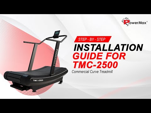 Powermax TMC 2500 Commercial Curve Treadmill