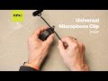 How to use DPA’s 4099 CORE+ with Universal Microphone Clip (U-CLIP)