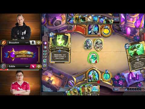 Bozzzton vs Eddie - Round 8 - Hearthstone Masters Tour Seoul