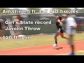 2014 Alabama High School Record - javelin Throw - 140 ft. 1 in.