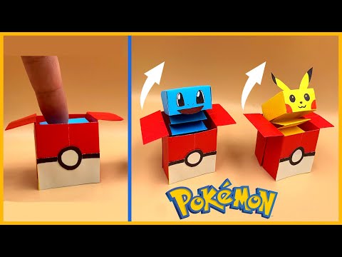 Origami Pokemon Box / so easy and cute