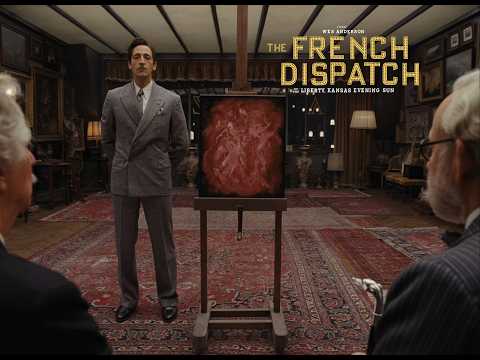 🎥"Modern Art, Perfect Sparrow" The French Dispatch (2021 FULLHD)