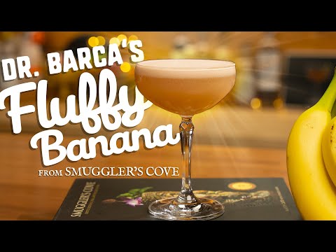 Dr Barca's Fluffy Banana cocktail from Smuggler's Cove