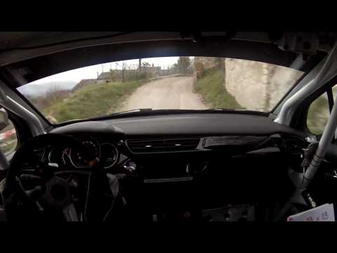 CEREGHETTI - GALLI | CITROEN DS3 R1B | RALLY BALCONE DELLE MARCHE 2016 | ONBOARD P.S.8