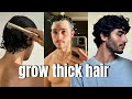 the secret to having thick hair as a man