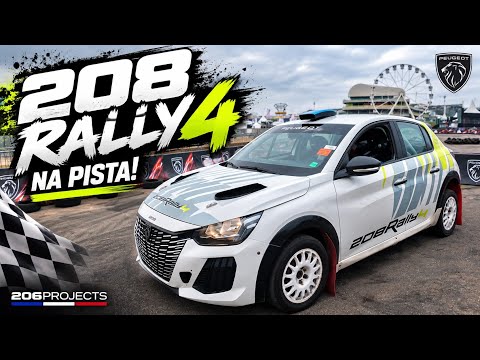 ANDEI NO 208 RALLY4! EMOÇÃO SEM IGUAL!!