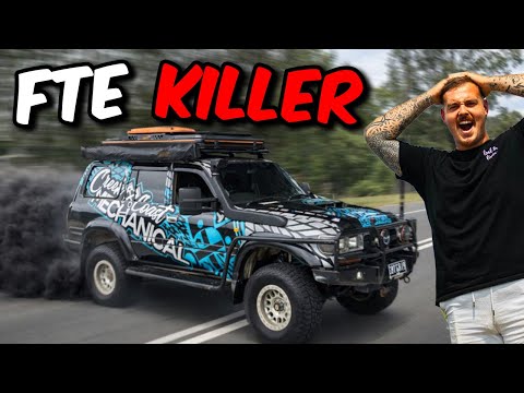 Cummins Swapped Landcruiser is an FTE Killer