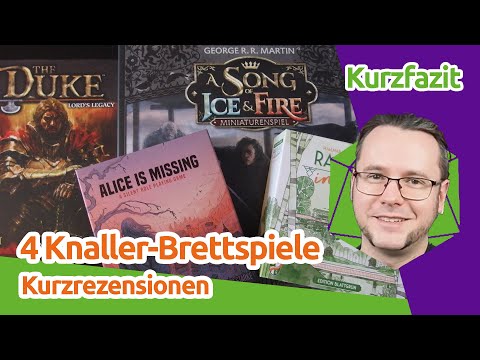 4 Knaller-Brettspiele - alle TOP - Brettspiel-Kurzrezensionen | staygeeky
