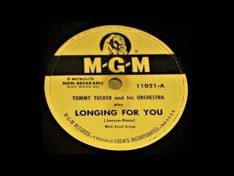 Tommy Tucker - Longing For You 1951 (Karen Rich vocal) 78rpm