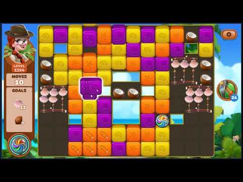 Lost Island Blast Adventure Level 1394 - NO BOOSTERS 🏝️ | SKILLGAMING ✔️