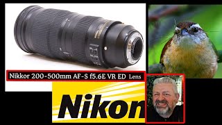 Video thumbnail for Nikon 200-500mm f5.6 e Lens | VR ED Review Birding Wildlife Photography Class 499 by Carmine Taverna