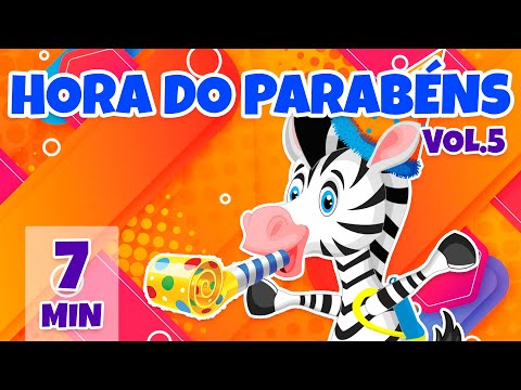 Hora do Parabéns Vol. 5 - Giramille 7 min | Desenho Animado Musical