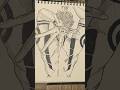 Drawing Sukuna From Jujutsu Kaisen Anime Art Sukuna