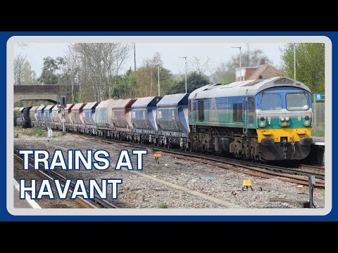 Trains at HAVANT - 08/04/2025
