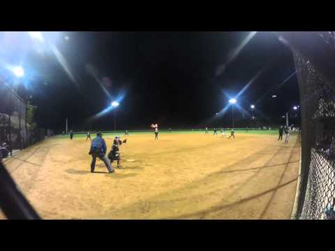 Kambra Crist - Baserunning Stealing Second vs Georgia Trouble