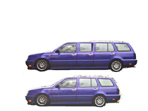 Golf 3 Variant Stretchcar