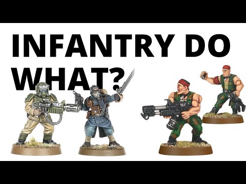 Guard Infantry Squad Variants in the New Codex - How do they Compare?