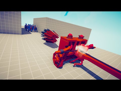 GOD BALLISTA vs ARMY OF UNITS ► Totally Accurate Battle Simulator TABS