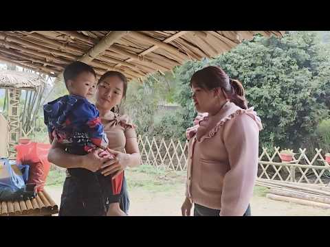 Hang's friend sent the baby to Hang so she could go to work and pay off her debts.