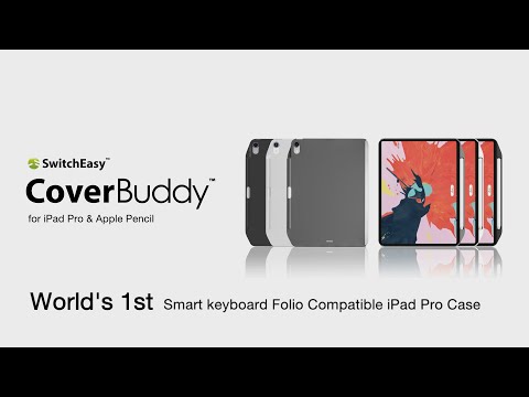 CoverBuddy - iPad Pro Case Great Complement for the Smart Keyboard Folio & Apple Pencil | SwitchEasy