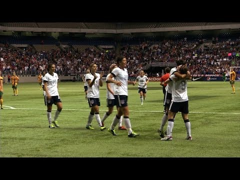WNT vs. Australia: Field Level Highlights - Oct. 20, 2013