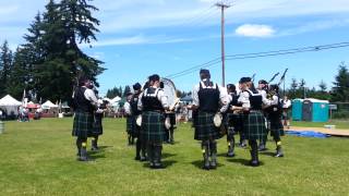 Tacoma Highland Games - Clan Gordon Pipe Band