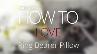 Ring Bearer Pillow