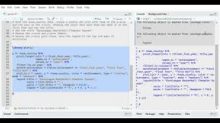 Demonstration of the R {gander} library