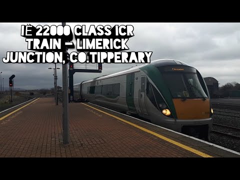 IÈ 22000 Class ICR Train - Limerick Junction, Co.Tipperary