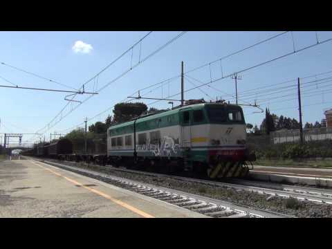 E655.541 sul MI 67566 Maddaloni Marcianise - Bologna Cabina San Donato, in transito a Pomezia