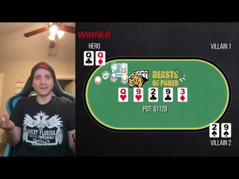 Can you fold KK preflop? Deepstacked $1-$2 HH Analysis | Poker Vlog #1 by Dylan