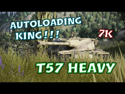 Autoloading King - T57 Heavy - 7K Damage [World of Tanks PS4]