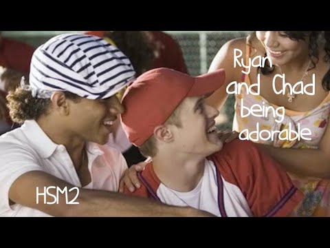 Ryan and Chad being adorable for 2 minutes g̶a̶y̶ straight