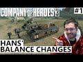 Hans' Balance Suggestions - Company of Heroes 3 - Part #1